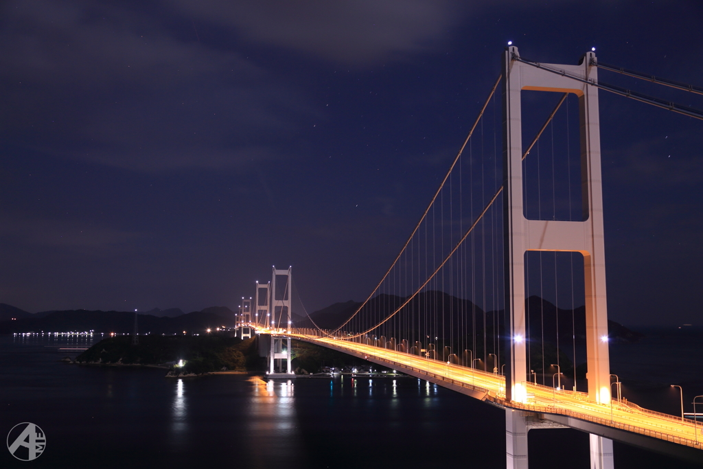 しまなみ海道夜景