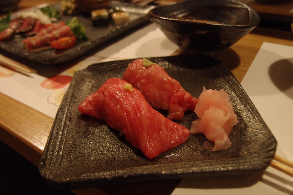 近江牛のにぎり