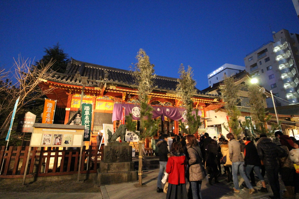 夜の浅草神社3