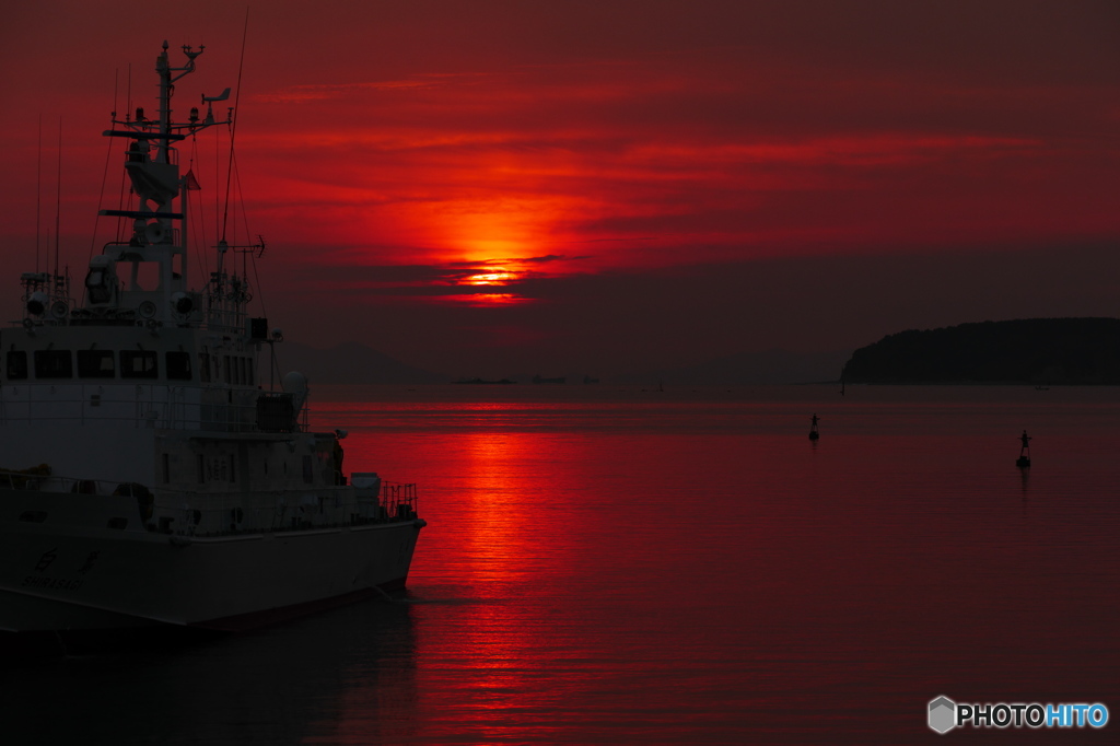 瀬戸内の静かな朝
