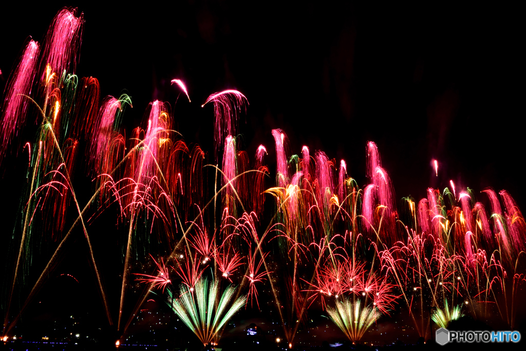 福山あしだ川花火大会②