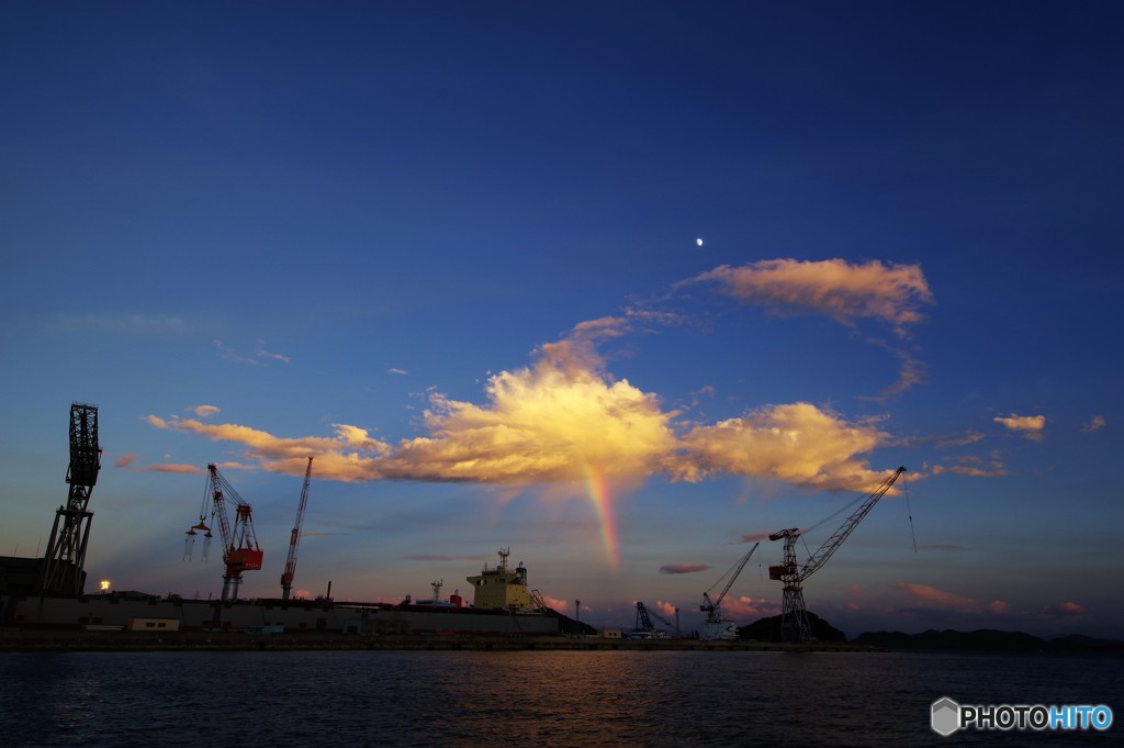 虹か・・・？！