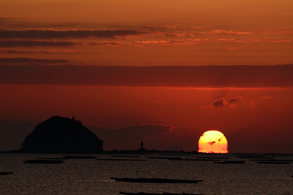 今年初ダルマ朝日GET・瀬戸内③