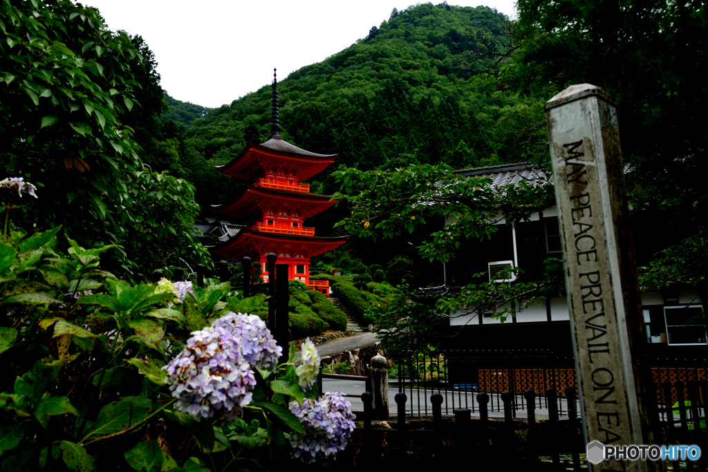 長福寺・三重塔