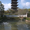 備中国分寺・五重塔水鏡もどき・・・