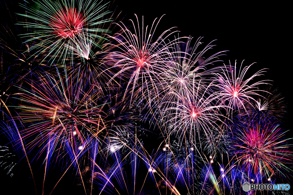 福山あしだ川花火大会③