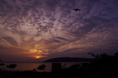 コタキナバルの夕暮れ