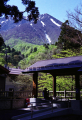 朝から足湯♪
