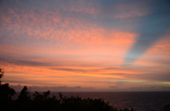 バリ島　ウルワツ　夕日