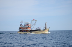 プーケット　漁船　シミラン諸島