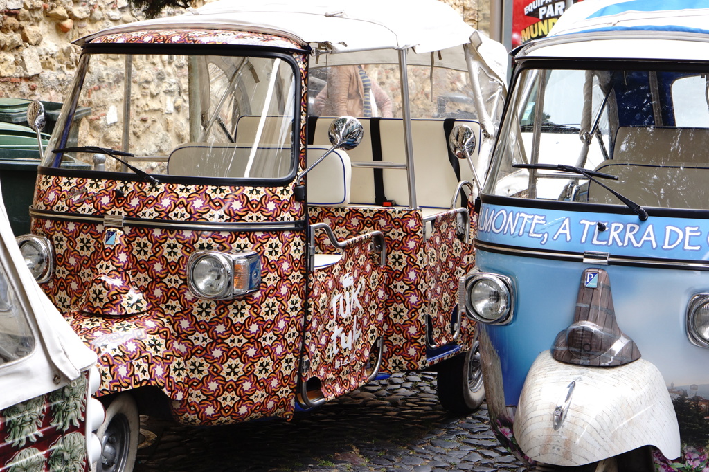 リスボンのTUKTUK（トゥクトゥク）