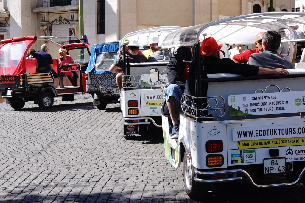 リスボンのTUKTUK（トゥクトゥク）