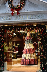 Christmas Tree in Brooks Brothers