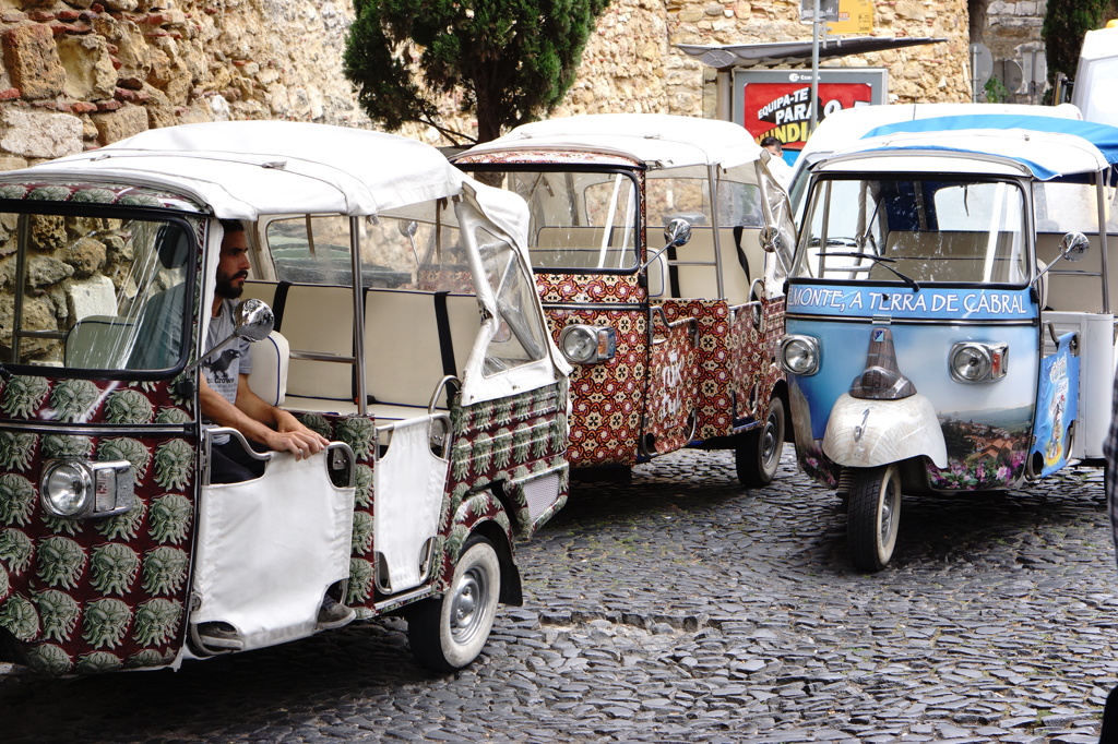 リスボンのTUKTUK（トゥクトゥク）