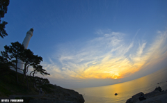 夕日