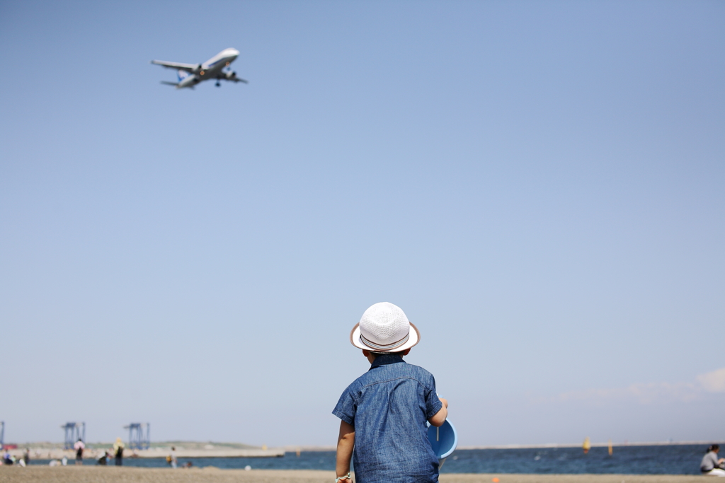 空と海とヒコーキとボク