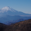 鍋割山と富士