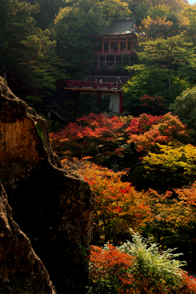 那谷寺の紅葉-2