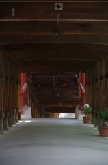 吉備津神社廻廊-1