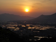 一日の終わり。