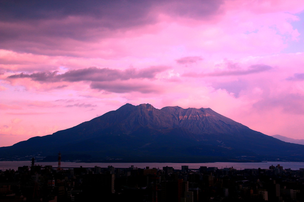 鹿児島のシンボル桜島