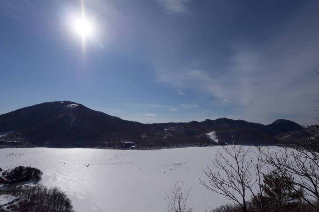 晴天に恵まれて
