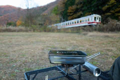 キャンプ　With　ローカル鉄道