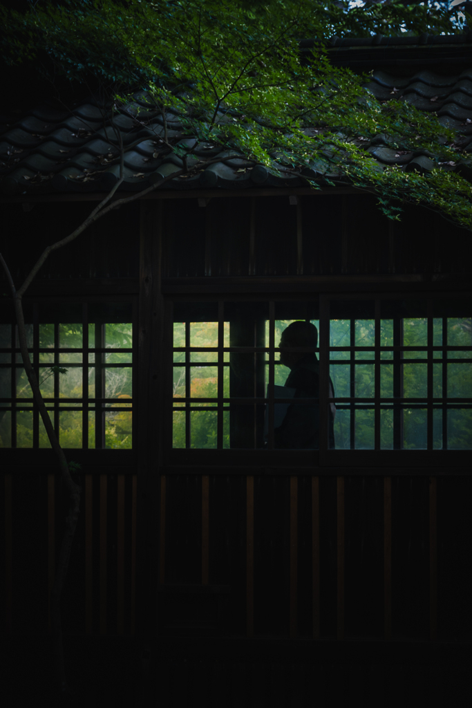 回廊（本土寺）②