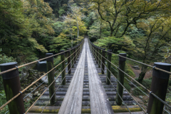 花貫渓谷（汐見滝吊り橋） 