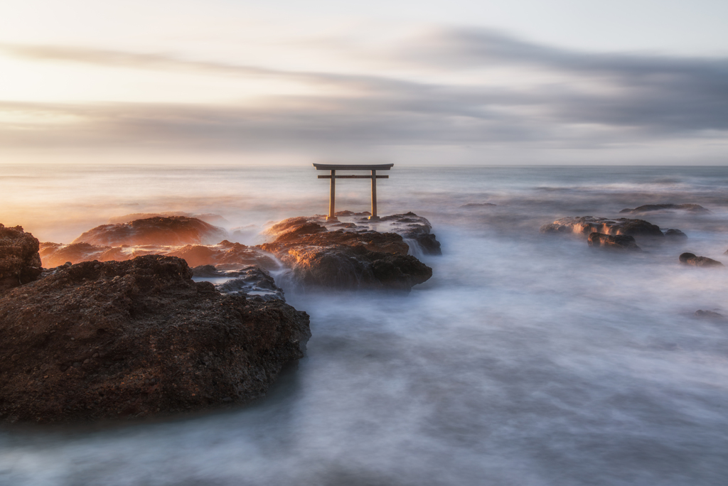 神磯の鳥居（大洗）