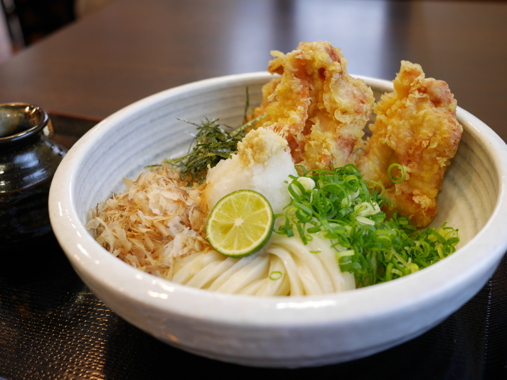 鶏天ぶっかけ　７００円