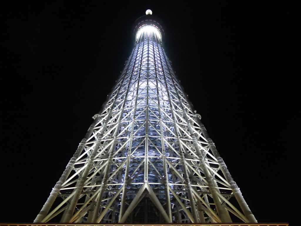 東京スカイツリーライトアップ