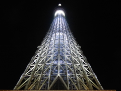 東京スカイツリーライトアップ