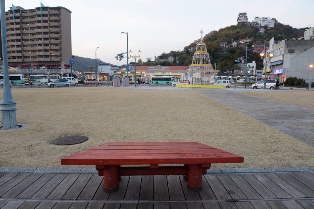 尾道　特別なベンチ