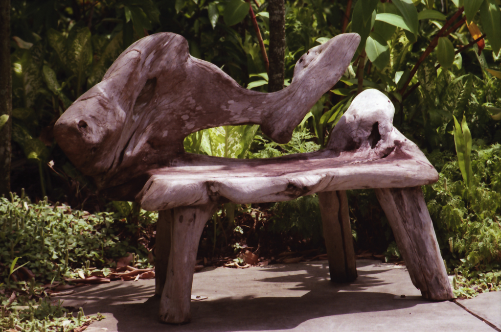 Wooden Bench 01