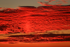 入道崎の夕焼け１