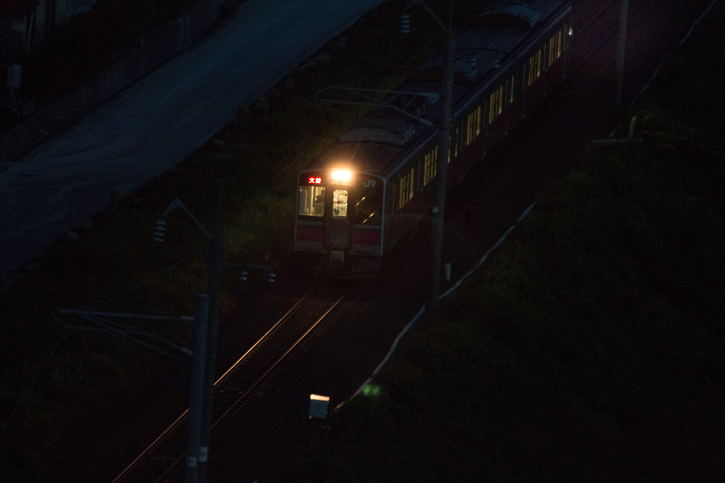 夕闇列車２