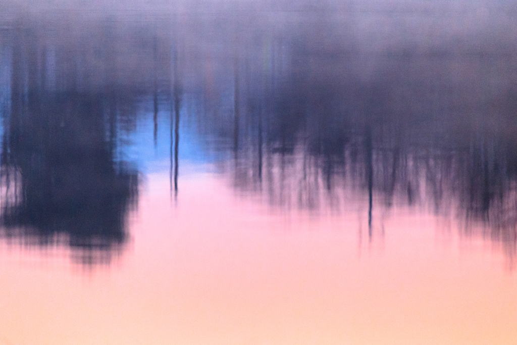 小泉潟の日の出