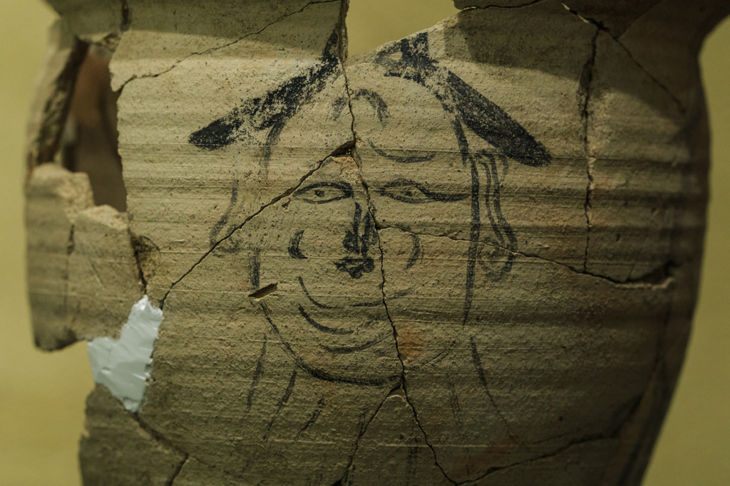 人面墨書土器　Ⅱ