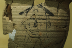 人面墨書土器　Ⅱ