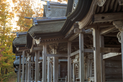 五社堂の屋根
