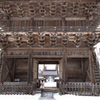 長勝寺山門 　禅林街門中遠望