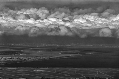 六月の層積雲