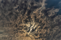 １７時の雲