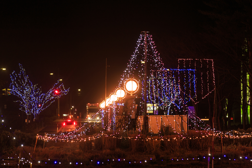 ささやかな電飾