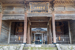 大日山井岡寺山門