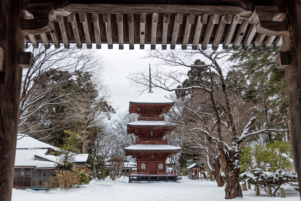 出羽の仏塔