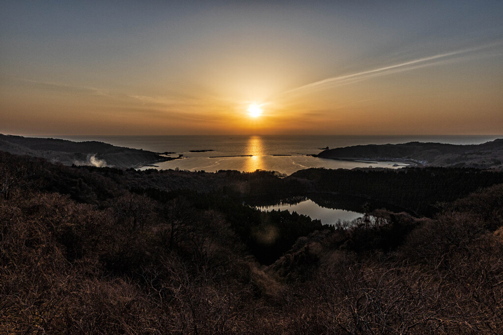 八望台夕景　Ⅱ