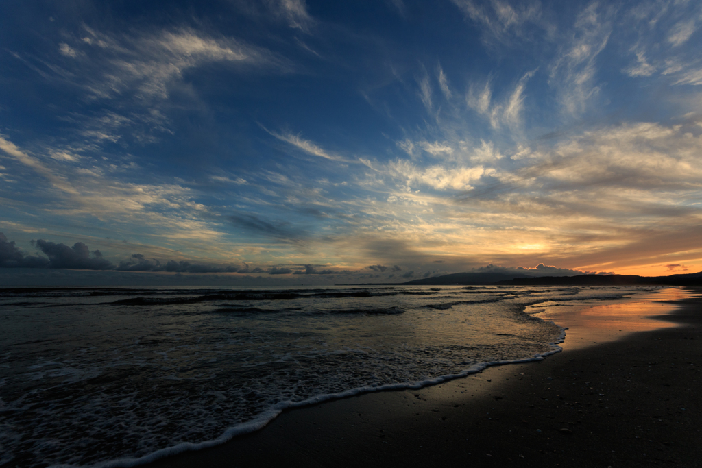 船越海岸の夕雲　Ⅳ