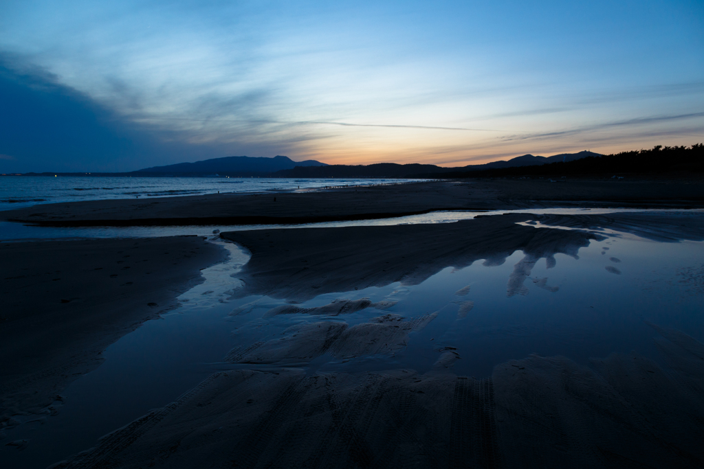 船越海岸夕景　Ⅲ